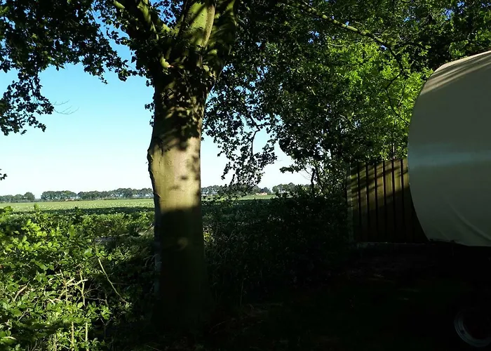 Irish Bowtop Op Het Platteland Huize Ouwervelden مكان تخييم *