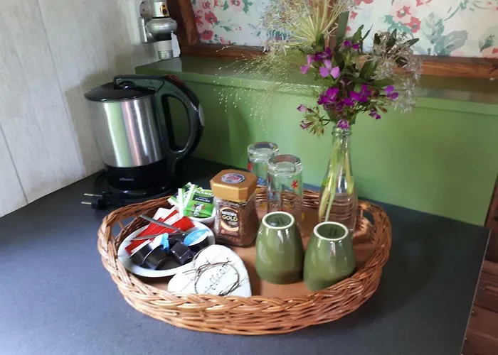 مكان تخييم Irish Bowtop Op Het Platteland Huize Ouwervelden