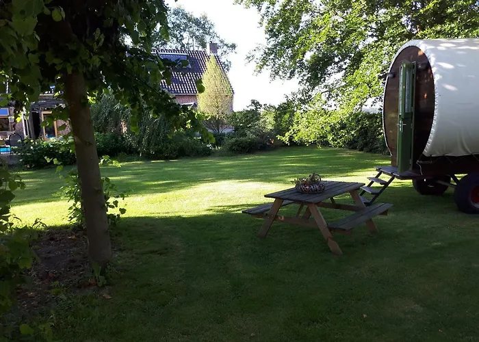 Irish Bowtop Op Het Platteland Huize Ouwervelden مكان تخييم Wouwsche Plantage