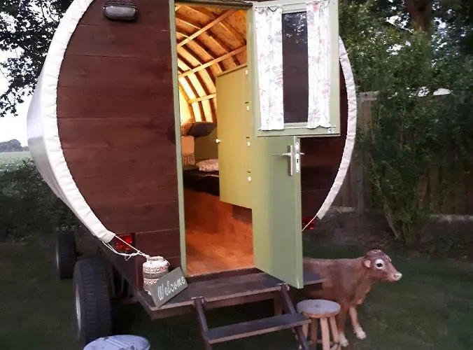 Кемпинг Irish Bowtop Op Het Platteland Huize Ouwervelden Wouwsche Plantage