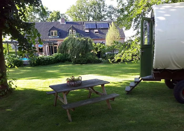 Irish Bowtop Op Het Platteland Huize Ouwervelden Кемпинг