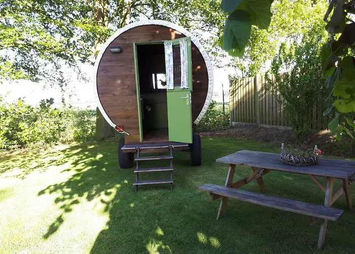 Irish Bowtop Op Het Platteland Huize Ouwervelden Кемпинг